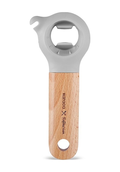 Karaca x Refika Gadgets Ahşap Saplı 3 In 1 Açacak