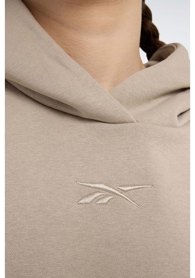 Reebok Lux Oversızed Hoodıe Gri Kadın Sweatshirt 000000000101695867