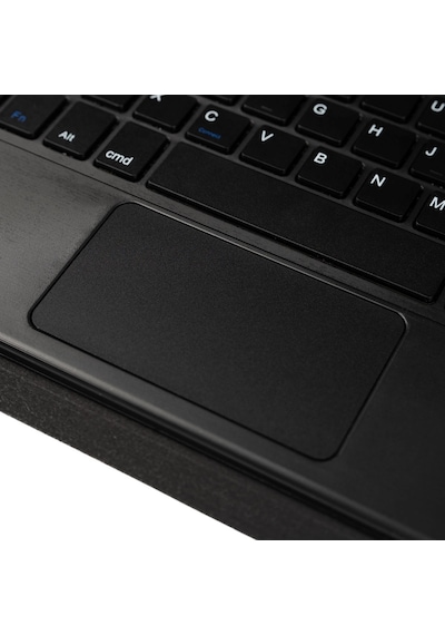 Apple Uyumlu iPad  Air 11 2025 M3 Zore Border Keyboard Bluetooh Bağlantılı Standlı Klavyeli Tablet Kılıfı Kapaklı Kılıf