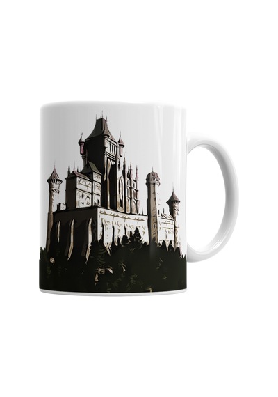 Castelo Medieval Kupa Bardak Porselen Karışık