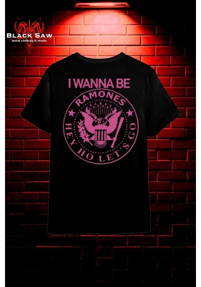 Noıssey Ramones Punk Grup Kodsiyahsaw Siyah