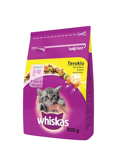 Whiskas Tavuklu Yavru Kedi Maması 300 G
