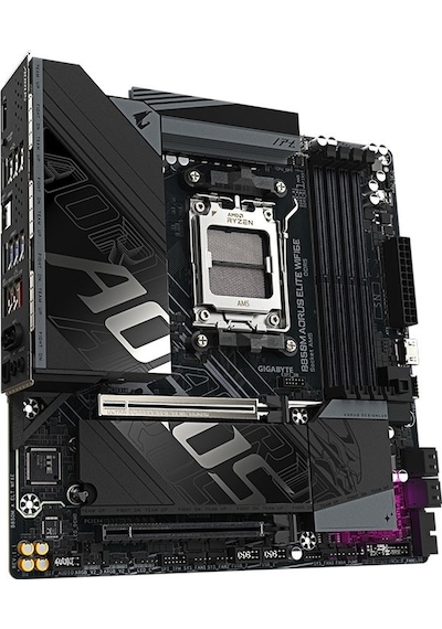 Gıgabyte B850m Aorus Elıte Wıfı6e Amd B850 Am5 Ddr5 Soket 8200mt/s Matx Anakart