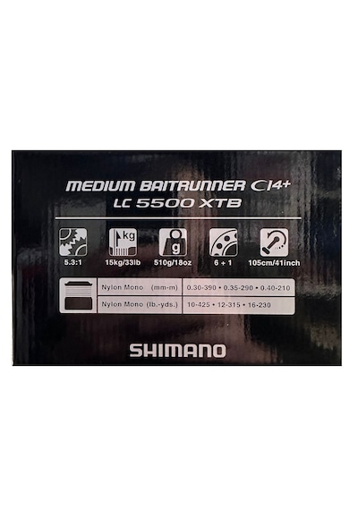 Shimano Medium Baitrunner Ci4+ 5500 Xt-b Long Cast Olta Makinesi