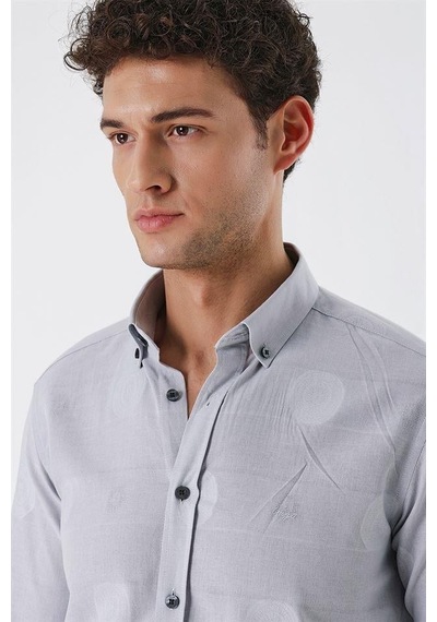 İmza Açık Gri Kısalabilir Kollu Desenli Jakarlıcepsiz %100 Pamuk Casual Slim Fit Gömlek 1004230183-açık Gri Açık Gri İmza Açık Gri Kısalabilir Kollu Desenli Jakarlıcepsiz %100 Pamuk Casual Slim Fit Gömlek 1004230183-açık Gri Açık Gri