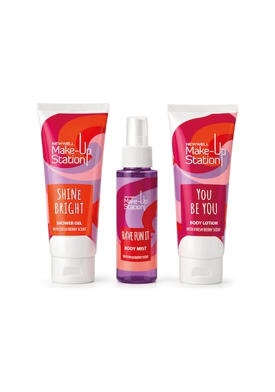 Make-up Station Be Proud Treat Yourself Travel Body Care Set 3 Lü Seyahat Vücut Bakım Seti Fresh