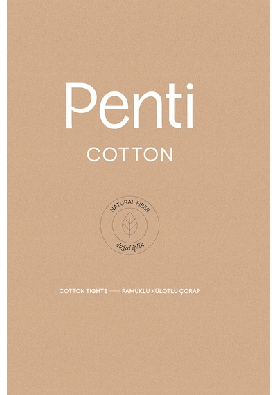 Penti Cotton Külotlu Çorap Pcppa13k23sk-44 Kestane Rengi