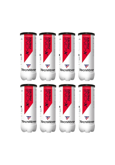 Tecnifibre X-one Padel 3'lü 8 Kutu Padel Topu Çok Renkli