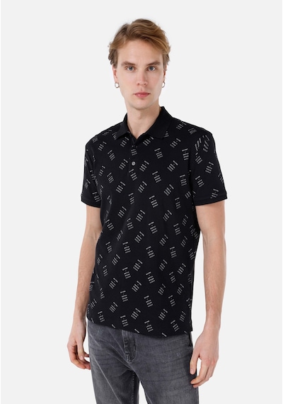 Colin's Colins Regular Fit Polo Yaka Baskılı Erkek Siyah Kısa Kol Tişört Cl1066737 Q1.v1 Blk Siyah Colin's Colins Regular Fit Polo Yaka Baskılı Erkek Siyah Kısa Kol Tişört Cl1066737 Q1.v1 Blk Siyah