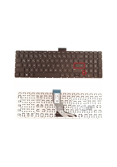 HP Uyumlu Pavilion 15-Bc203Nt 1Nb38Ea Notebook Klavyesi (Siyah Tr) - 549377901