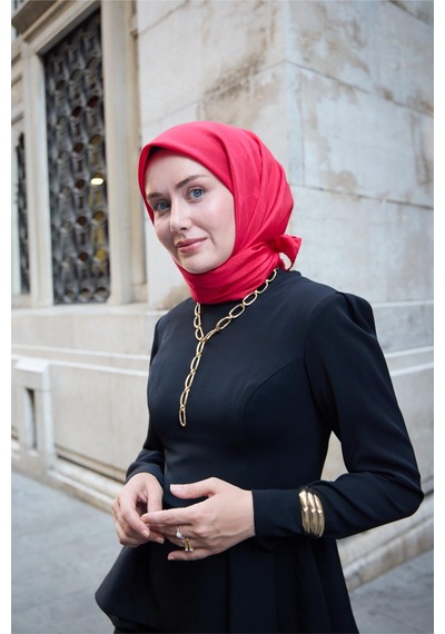 Silk Home Monogram Pamuk İpek Eşarp 130001-09 Narçiçeği
