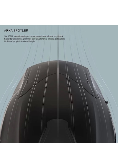 Nexx Sx.100r Skidder Kask Mat Siyah Turuncu