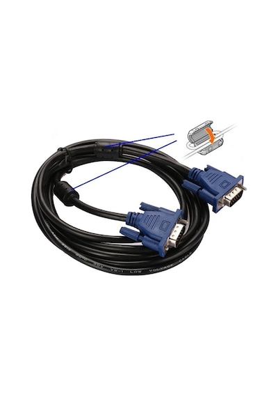 1.5M Metre Monitör Ekran Vga Kablosu Pc Lcd Monitör