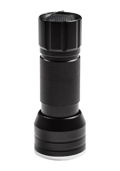 UV IŞINLI 21 LEDLİ 10 CM METAL KASA PİLLİ EL FENERİ
