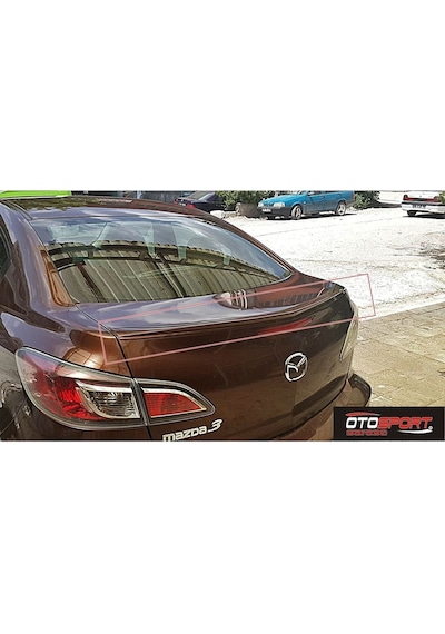 Mazda 3 Spoyler Fiberglass Boyasız