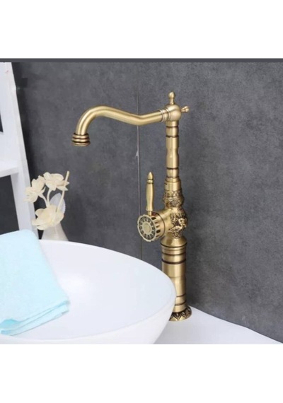 Prima Banyo Çanak Lavabo Rustik Batarya Antik Antik