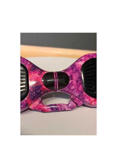 Hoverboard 6.5 İnç Led Işıklı Taşıma Kollu 36v 5.2ah Elektrikli Kaykay Pembe