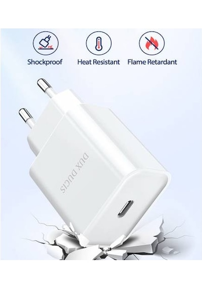 Polham 20W Ultra Hızlı Şarj Başlığı Şarj Aleti Iphone 12 Pro 11 P