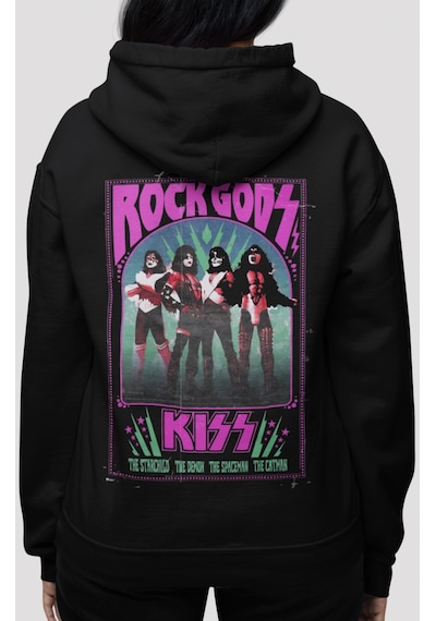 Sevbano Rock Gods Kiss Rock Metal Müzik Grubu Sırt Baskılı Unisex Oversiz Siyah Sevbano Rock Gods Kiss Rock Metal Müzik Grubu Sırt Baskılı Unisex Oversiz Siyah