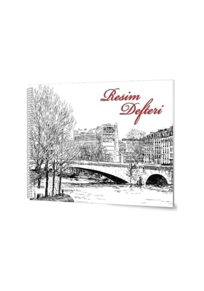 Çınar Resim Defteri Spiralli 15 Yaprak 17x24 33002 12 Adet