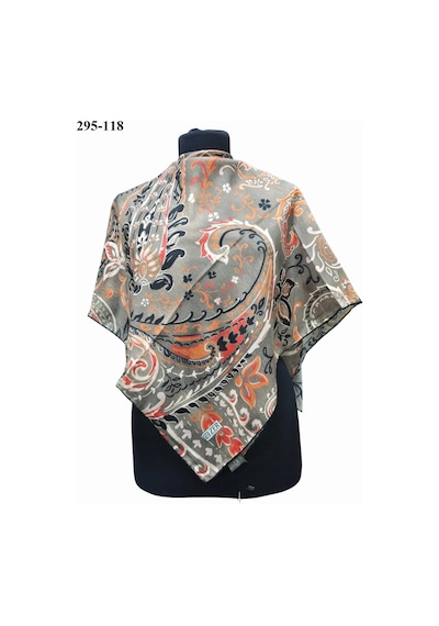 Zer Scarf Zer Scarfs Dijital Soft Pamuk Eşarp 295-118 Çok Renkli