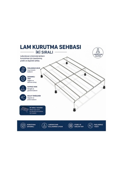 Lam Kurutma Sehbası İki Sıralı