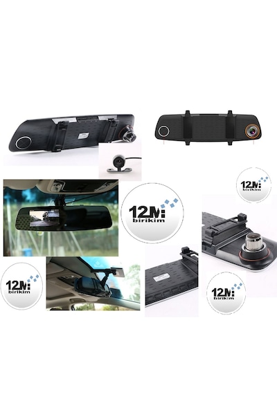 Remax Cx-03 Araç Kamerası - Ayna 1080p Full Hd - 72013 - Video Kaydedici