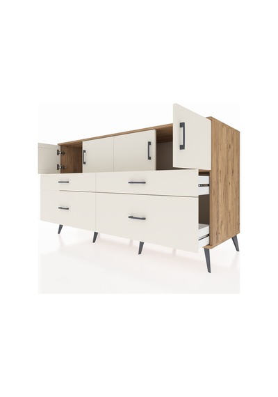 Kronos Konsol 2 Raflı 4 Çekmeceli 4 Kapaklı 176x59x99 Çam-aytaşı Çam-aytaşı Kronos Konsol 2 Raflı 4 Çekmeceli 4 Kapaklı 176x59x99 Çam-aytaşı Çam-aytaşı