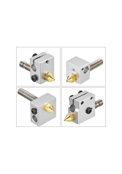 Koodmax 3d Yazıcı Printer Mk8 Extruder 1.75mm/ 0.8mm Baskı Kafası Nozzle