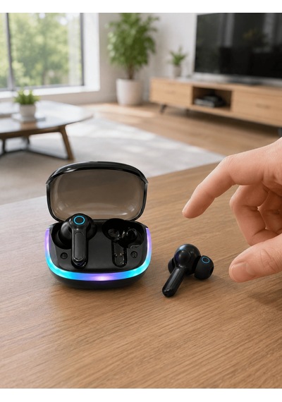 Ws Bluetooth Kulaklık Quad Enc Hd Voice 500mah Şarj Kutulu Kablosuz Kulaklık Belirtilmemiş