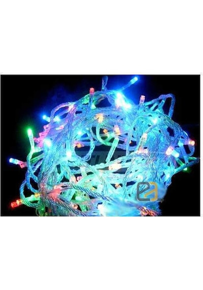100 Led Li 10 Mt 8 Fonk. Yılbaşı Aydınlatma Süsü
