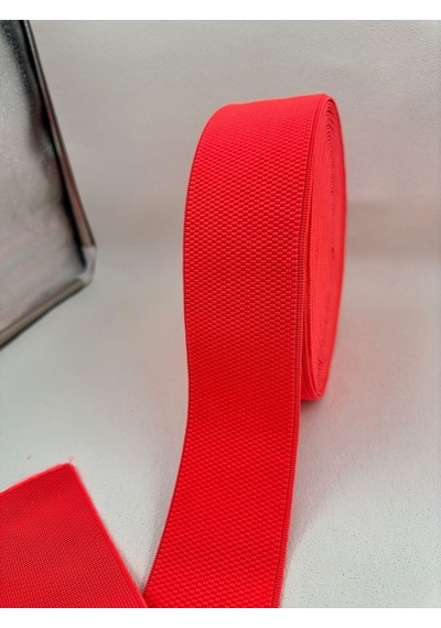 Paşateks 5.5 Cm Petekli Lastik-5 Metre-koyu Turuncu