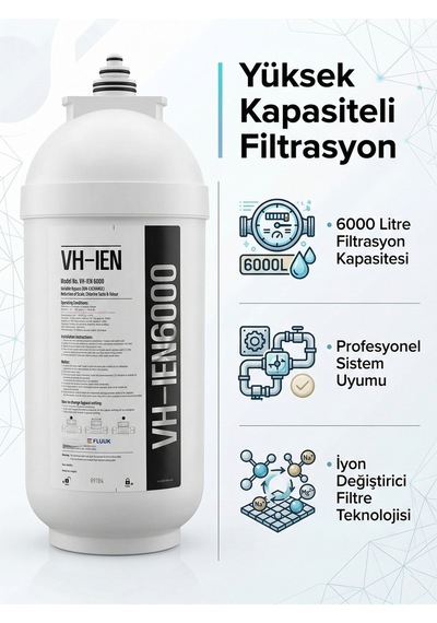 Fluux Vh-ıen 6000 Kahve Makinesi Su Filtresi