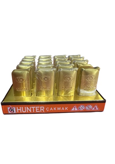 Hunter Manyetolu Külçe Altın Çakmak