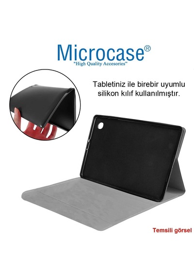 Microcase Honor Pad X8b 11'' Tablet İle Uyumlu Sleeve Serisi Mıknatıs Kapak Standlı Kılıf-al3319 Tablet Kılıfı