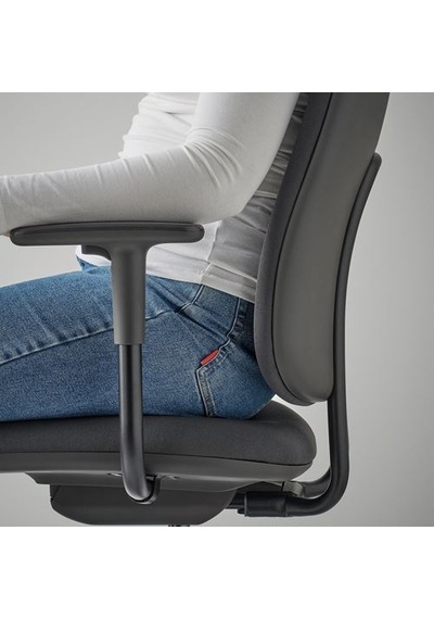 Ikea Smörkull Çalışma Sandalyesi, Grasnas Koyu Gri
