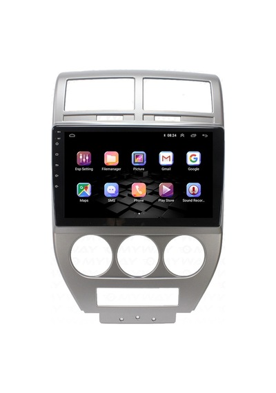 Celali Tuning Jeep Compass 2007-2009 Android 12 Carplay Navigasyon Multimedya - 8gb Ram 128gb Hdd