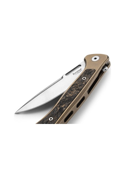 Lionsteel Emmet Em01 Br Stonewashed Magnacut Bronze Titanium Gold Carbon Fiber Kamp Çakı Bronz
