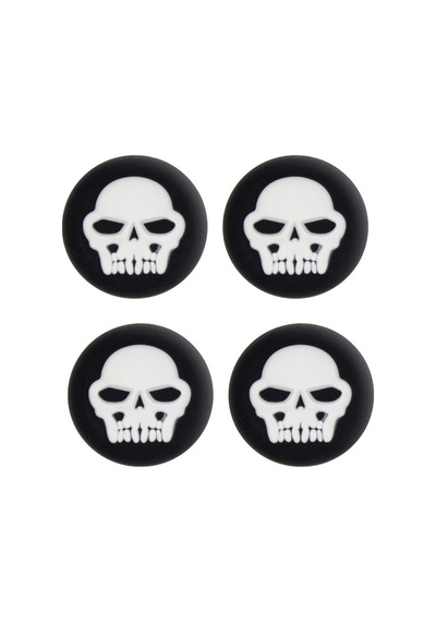 Skull Ps5/ps4/ps3/xbox One/one X/one S/series X/series S 3d Analog Silikon Koruyucu -2 Adet Skull-4