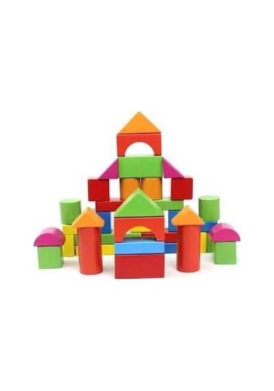 Playwood Ahşap Eğitici Renkli Bloklar 40 Parça Ony-403