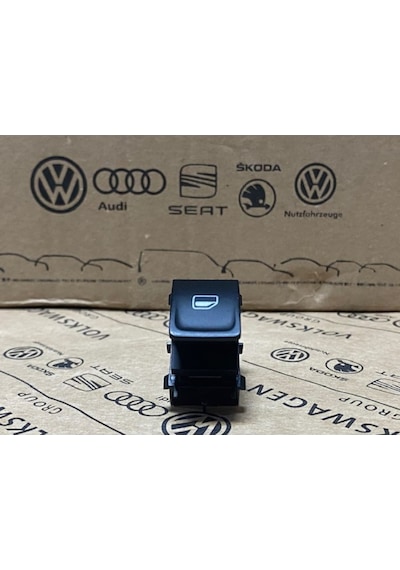 GOLF 7 2013-2016 ARKA SOL CAM AÇMA DÜĞMESİ TUŞU  5G0959855H