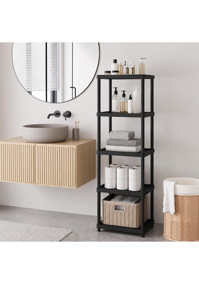 5 Katlı Çok Amaçlı Organizer Raf, 40 33 Cm Geniş Raflı Banyo, Mutfak Ve Çamaşır Odası Düzenleyici Diğer 5 Katlı Çok Amaçlı Organizer Raf, 40 33 Cm Geniş Raflı Banyo, Mutfak Ve Çamaşır Odası Düzenleyici Diğer