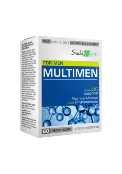 Suda Vitamin Multimen Multivitamin 60  Kapsül