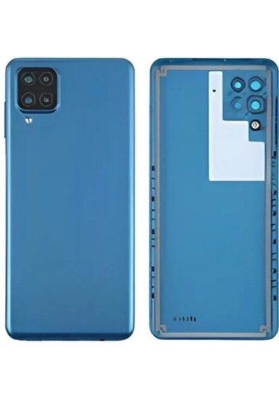 TeknikEvim Samsung Galaxy Uyumlu A12 Kasa Arka Pil Batarya Kapağı (Yan Tuşlar)