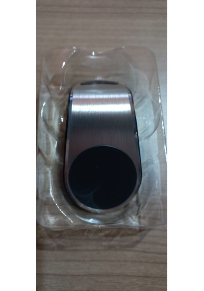 Telefon Tutucu Araç Klima Menfezine Takılan Mıknatıslı Metal Gri