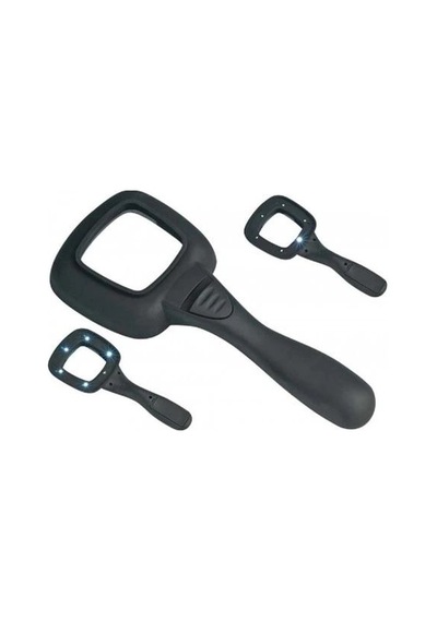 Tedar 6 Ledli Ve Mor Işıklı Büyüteç 60mm Najmaddin
