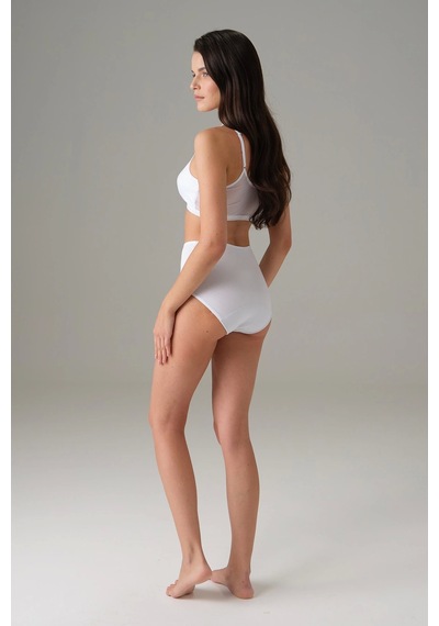 Kadın Beyaz Kadın Slip Külot 7183 Beyaz