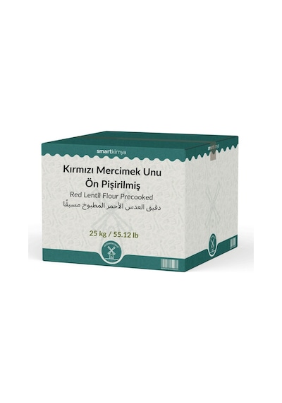 Ön Pişirilmiş Kırmızı Mercimek Unu 25 Kg