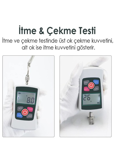 Loyka Amf-50 Dijital İtme Çekme Kuvveti Ölçer 50 Newton