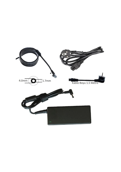 Notebook Adaptör - Casper Nirvana Nb 15.6 Clc Cn.vlc4030a Muadili İle Uyumlu